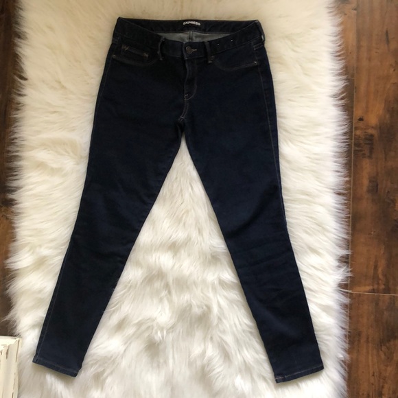 Express low rise skinny stretch leggings jeans - Picture 2 of 8